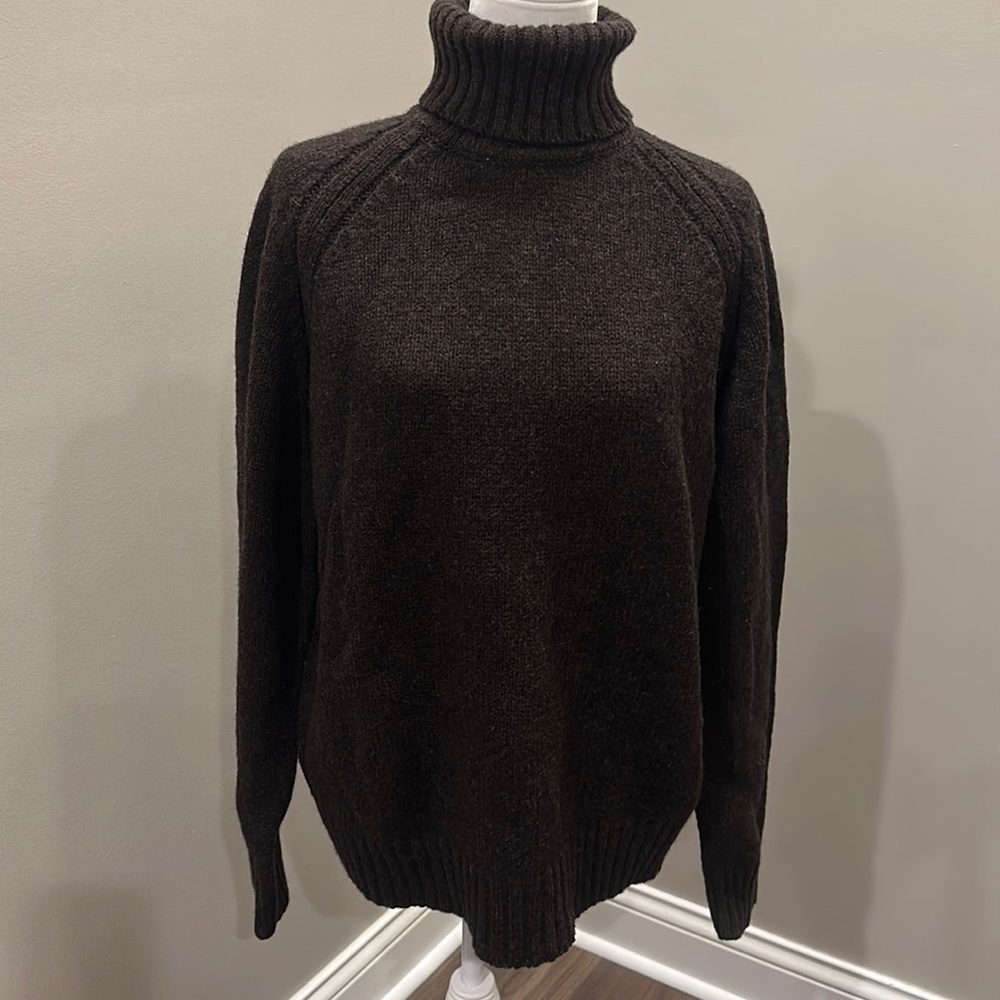 100 Lambswool Turtleneck Sweater Gem